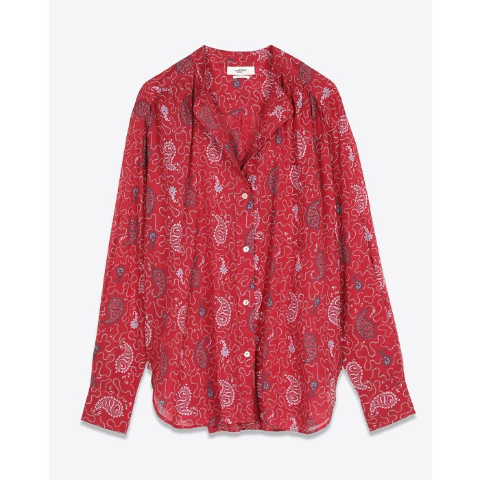 Isabel Marant Etoile Chemise Mexika - Red
