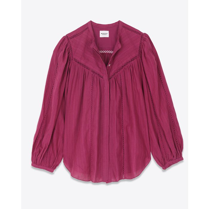 Top Leonard Isabel Marant Etoile rose 