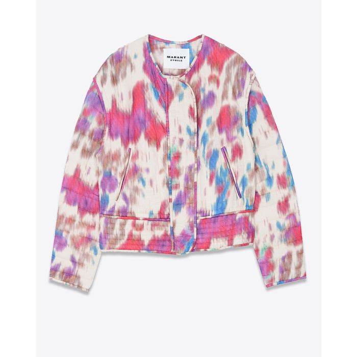Isabel Marant Veste Gelio Beige Framboise