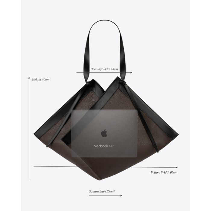 Mesures et contenance du sac Wonton Yuzefi.