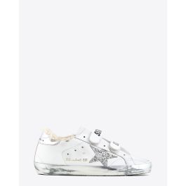 Golden Goose Femme Old School Glitter Star Shearling