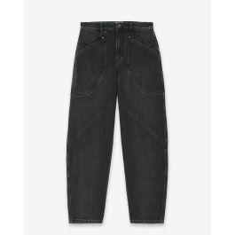 Catarina Jeans Isabel Marant Étoile Washed Black | La Grande Boutique