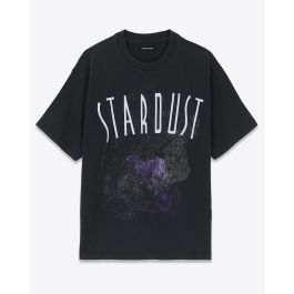 Anine Bing Joel Tee Stardust Washed Black