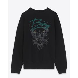 Anine bing clearance vintage sweatshirt black