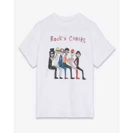 贅沢品 rockn-chairs-tee-white-fw2223- トップス
