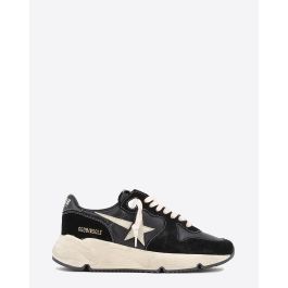 Golden Goose Femme Sneakers Running Sole – Noir Blanc 90352