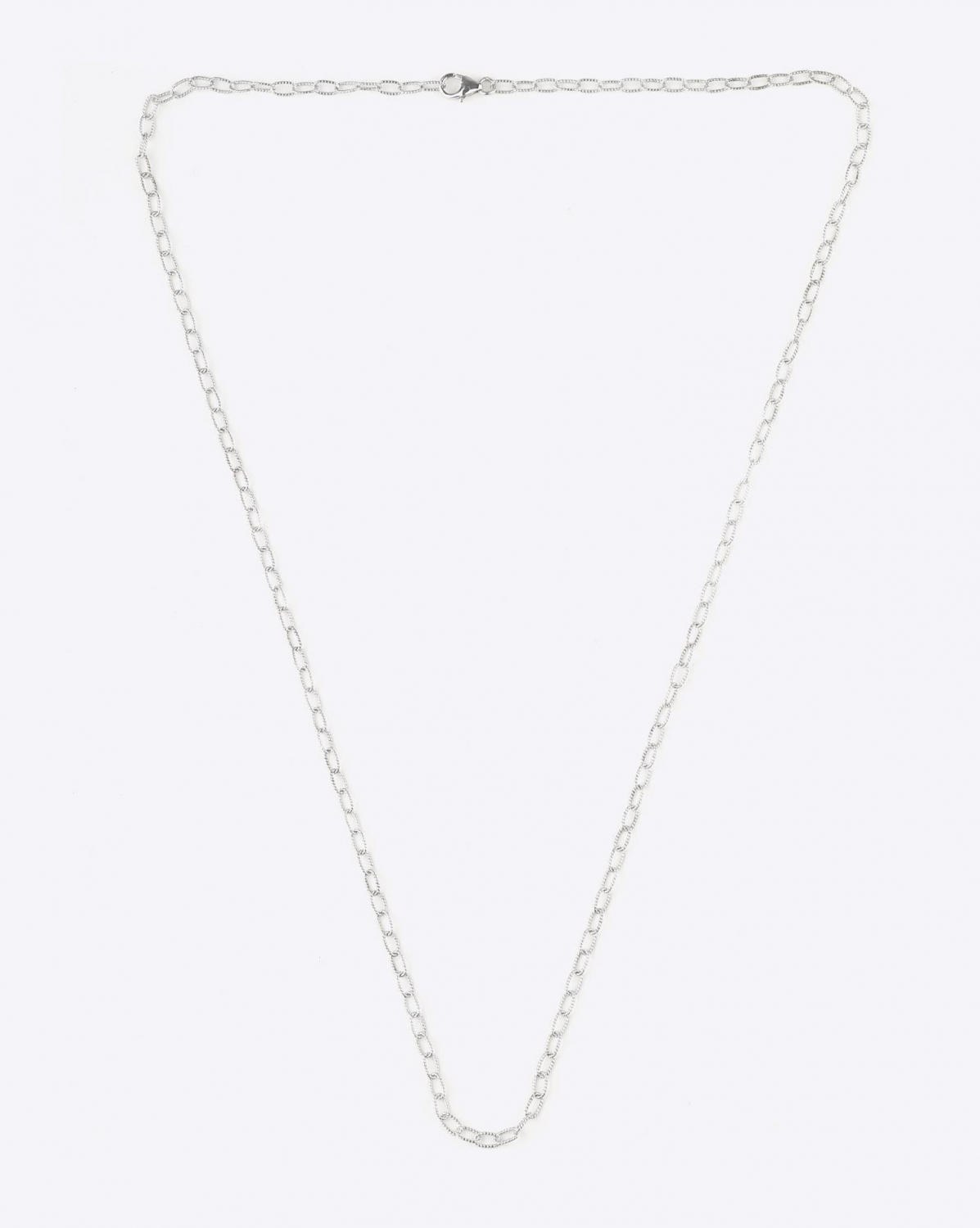 Produit Chaines De Jaegher Chaine Argent Maille Torsadée 65 cm
