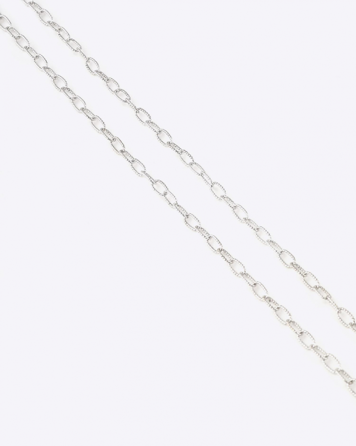 Produit Chaines De Jaegher Chaine Argent Maille Torsadée 65 cm
