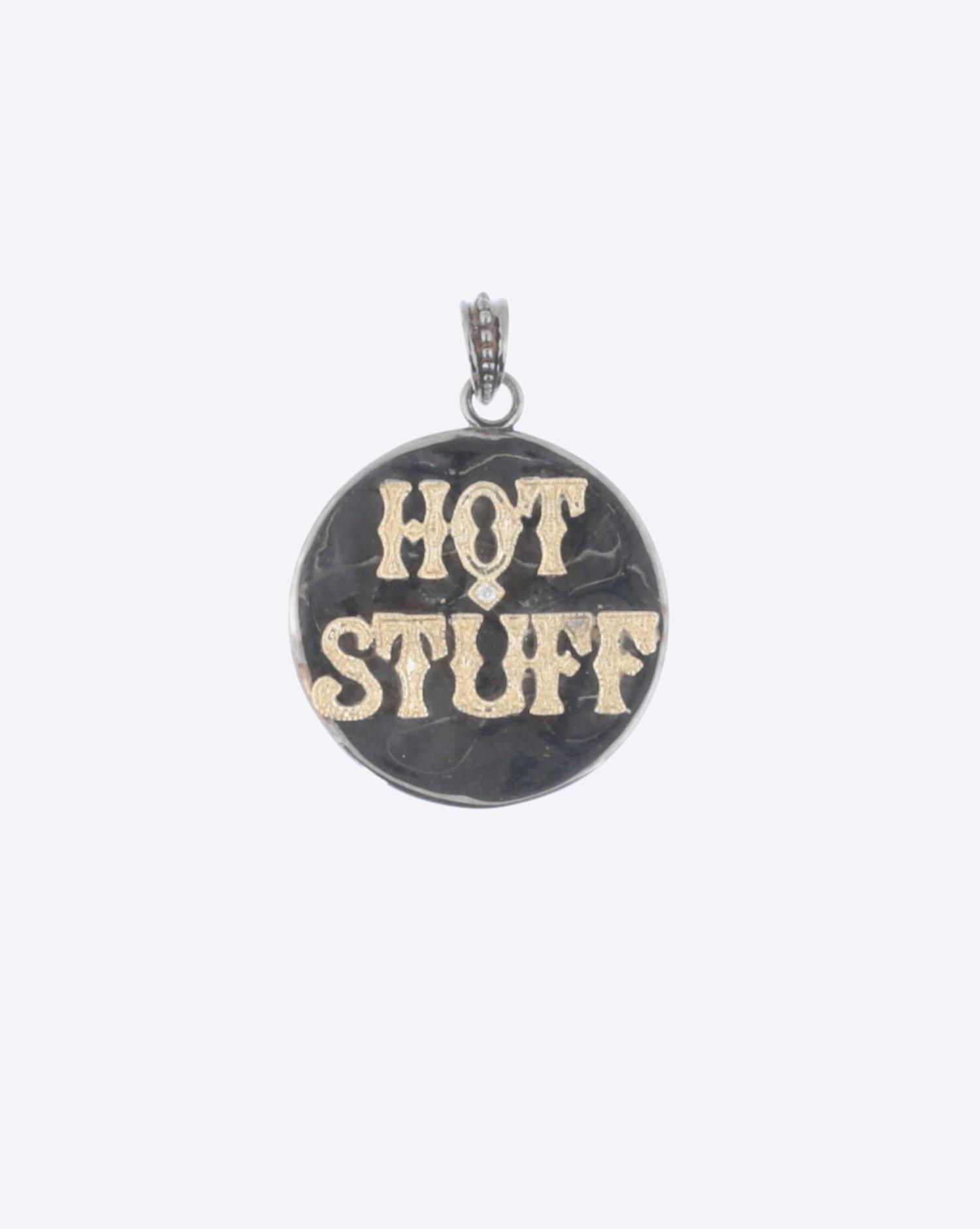 Produit De Jaegher Pendentif Hot Stuff - Or Jaune - Argent & Diamant Blanc  