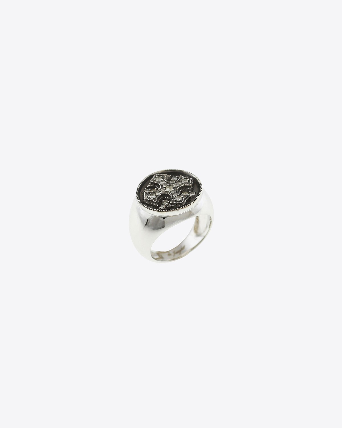 Image du produit De Jaegher Bague Heaven CW Argent noirci et Diamants blancs