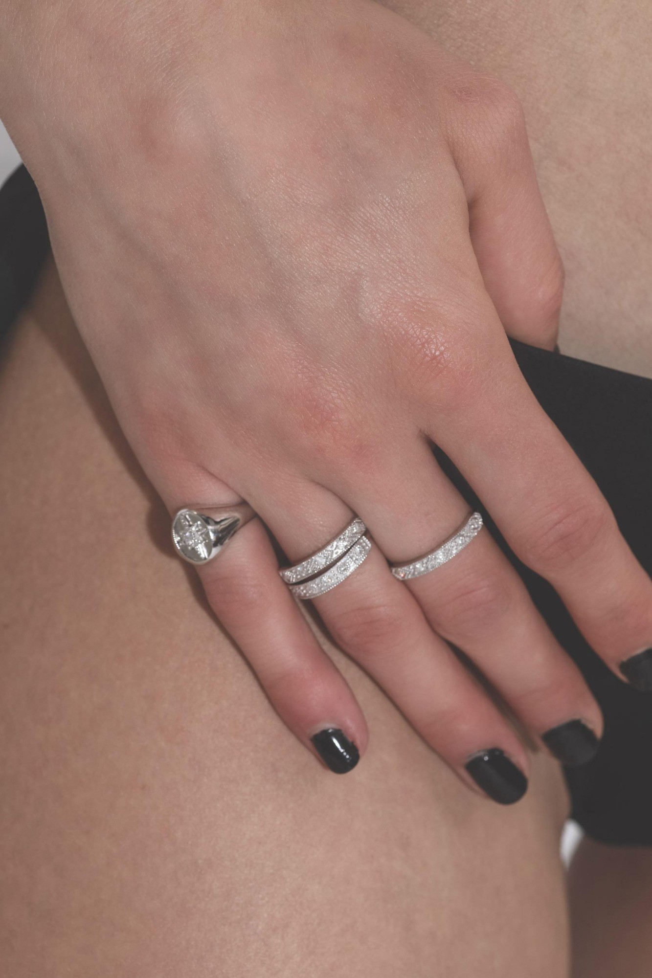 Image du produit De Jaegher Bague Loveliness Argent & Diamants blancs - 2