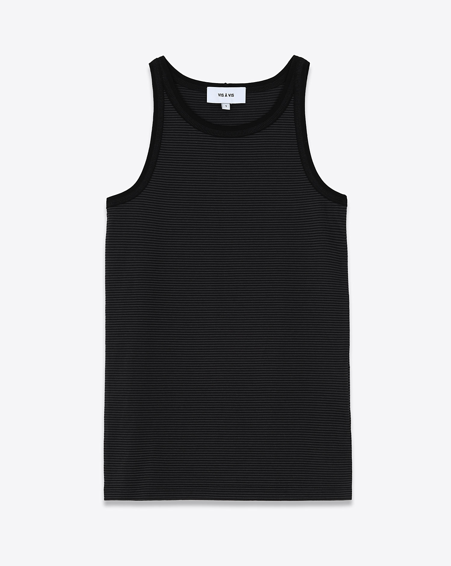 Produit Vis à Vis Débardeur Stripes Noir et Gris
