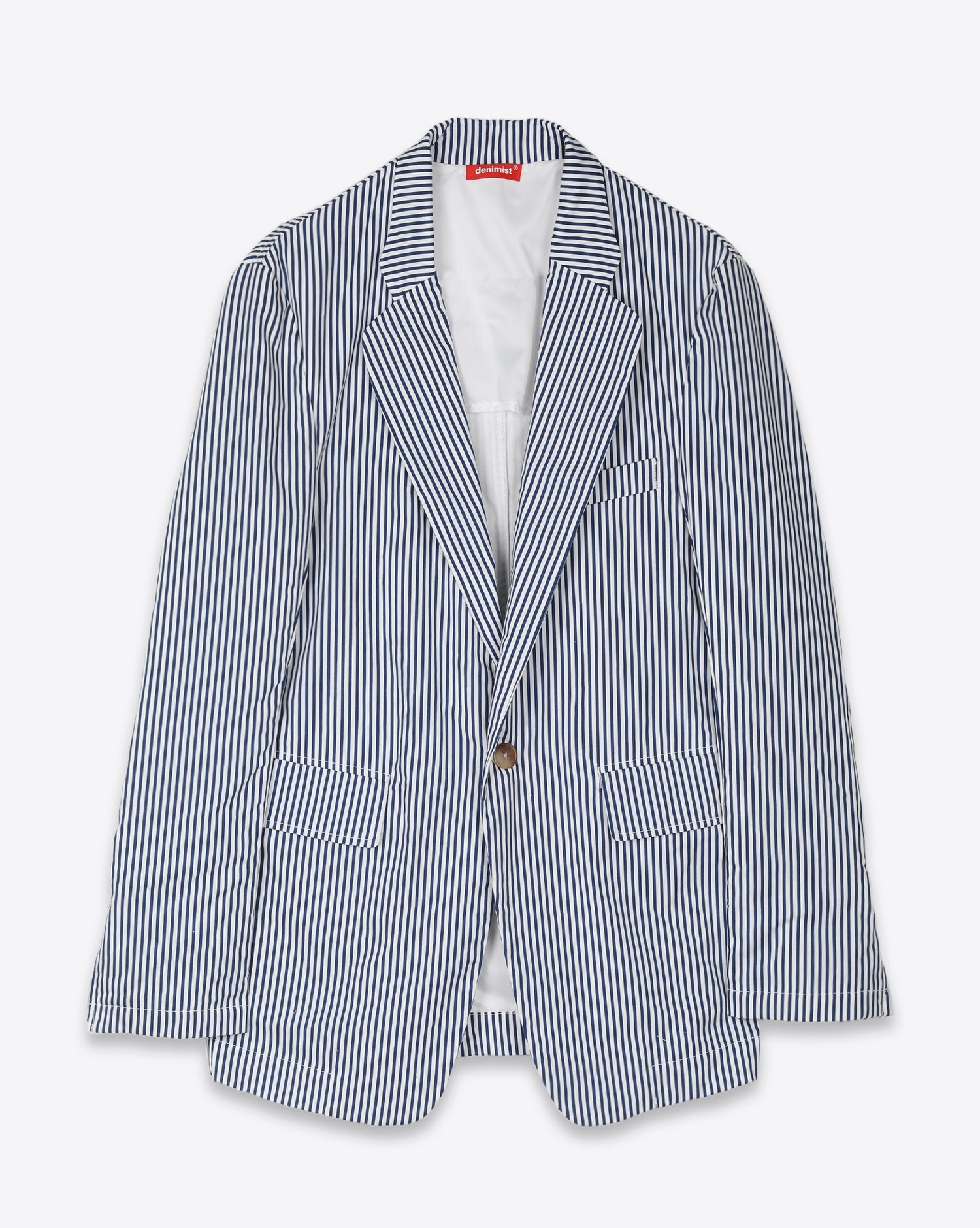 Image du produit Denimist Deconstructed Blazer - Blue Stripe  