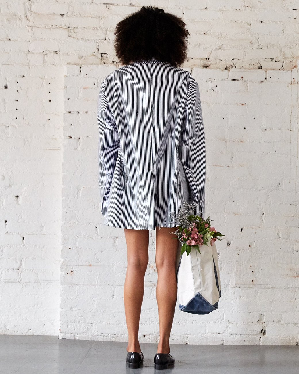 Image du produit Denimist Deconstructed Blazer - Blue Stripe - 2