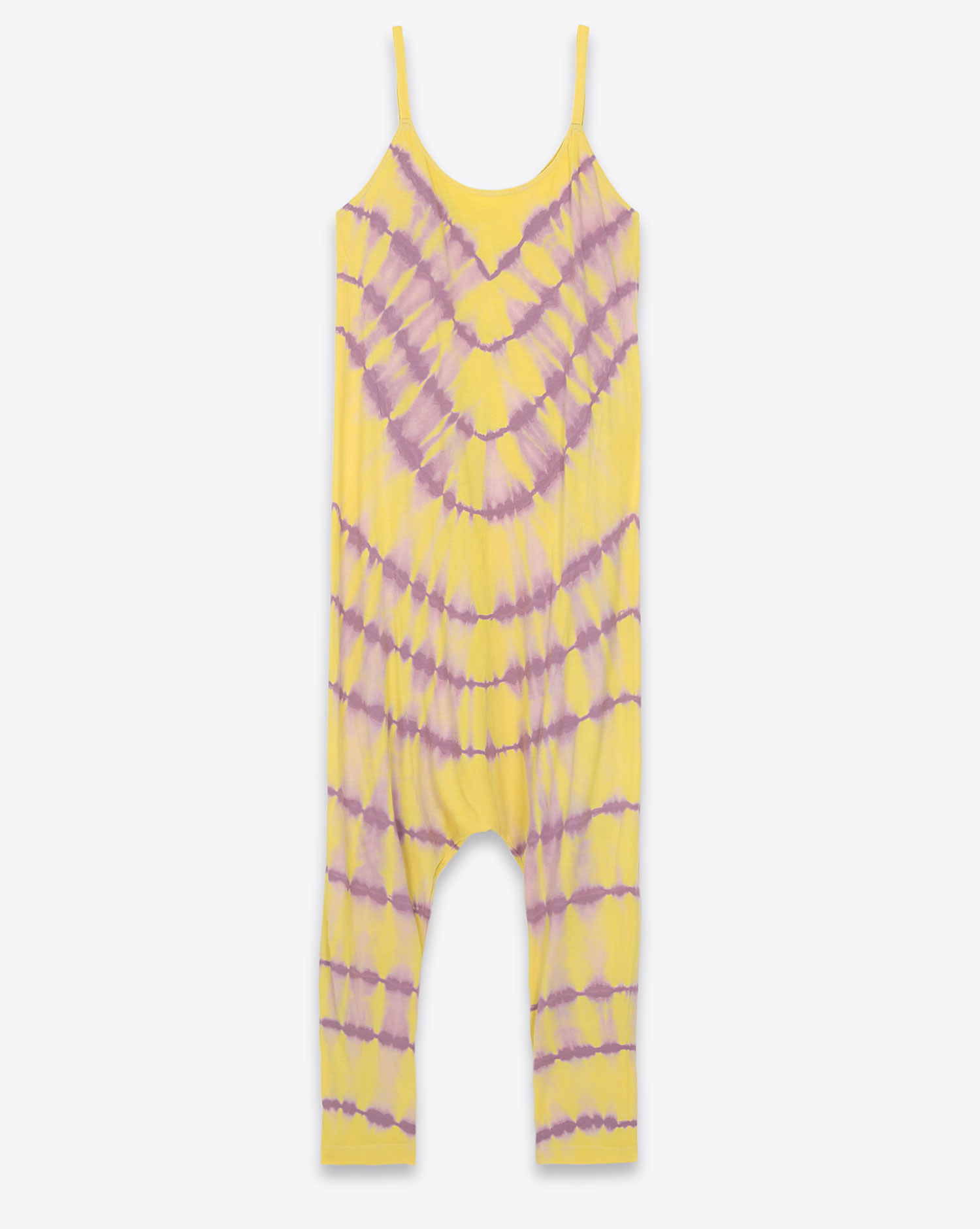 Raquel Allegra Drop Rise Romper - Acid Light 