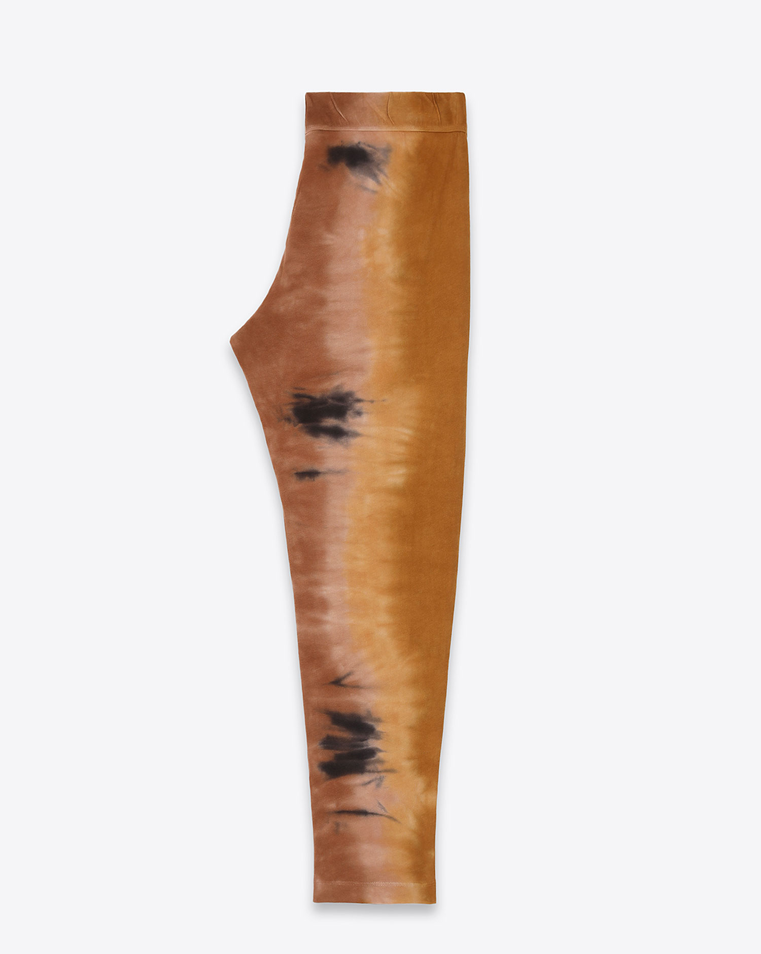 Pantalon en jersey tie and dye Easy pant Bengal tiger Raquel Allegra