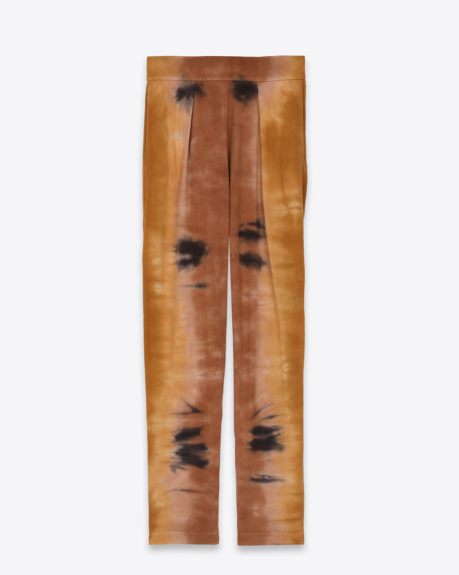 Pantalon en jersey tie and dye Easy pant Bengal tiger Raquel Allegra