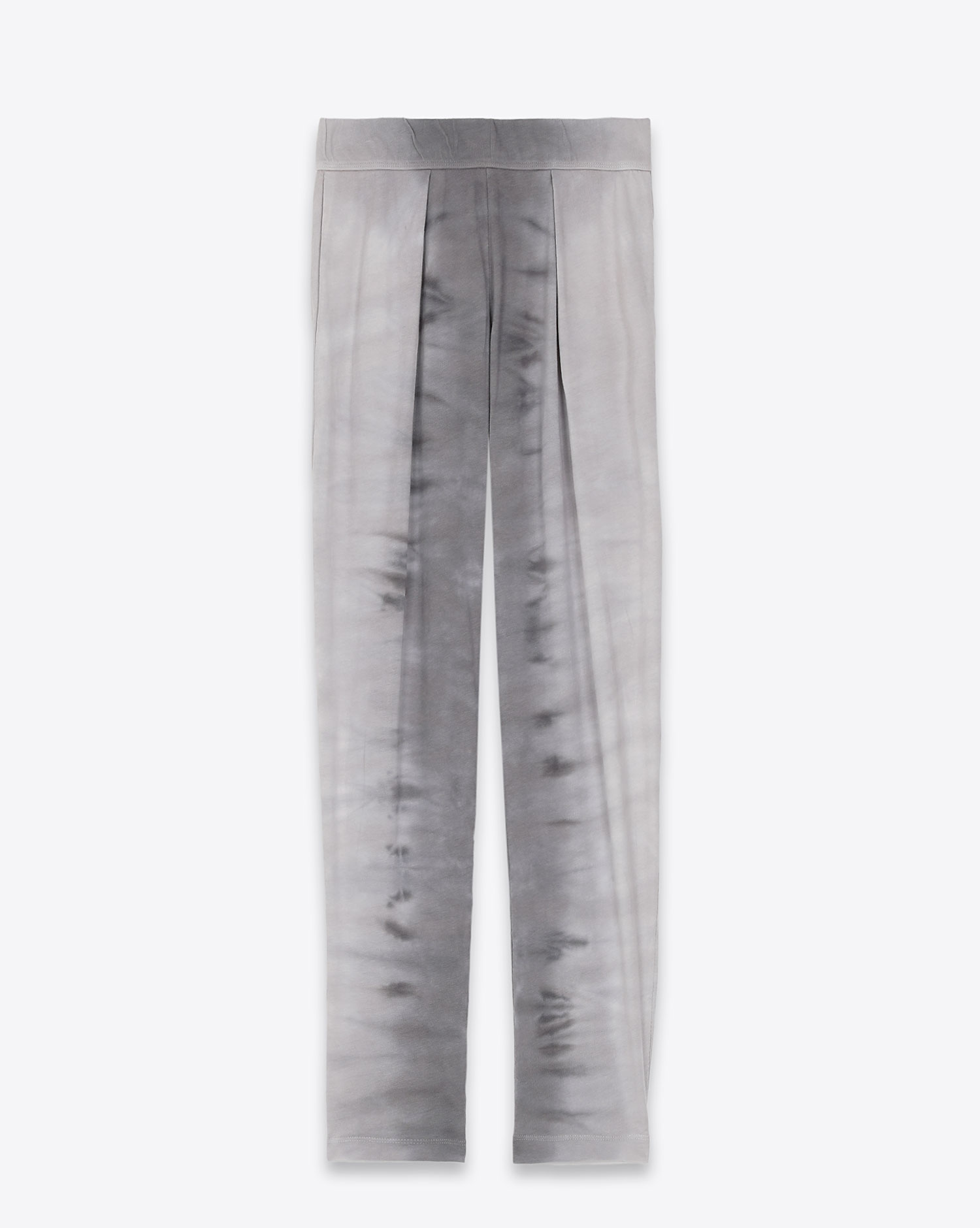 Pantalon en jersey tie and dye silver tiger Raquel Allegra