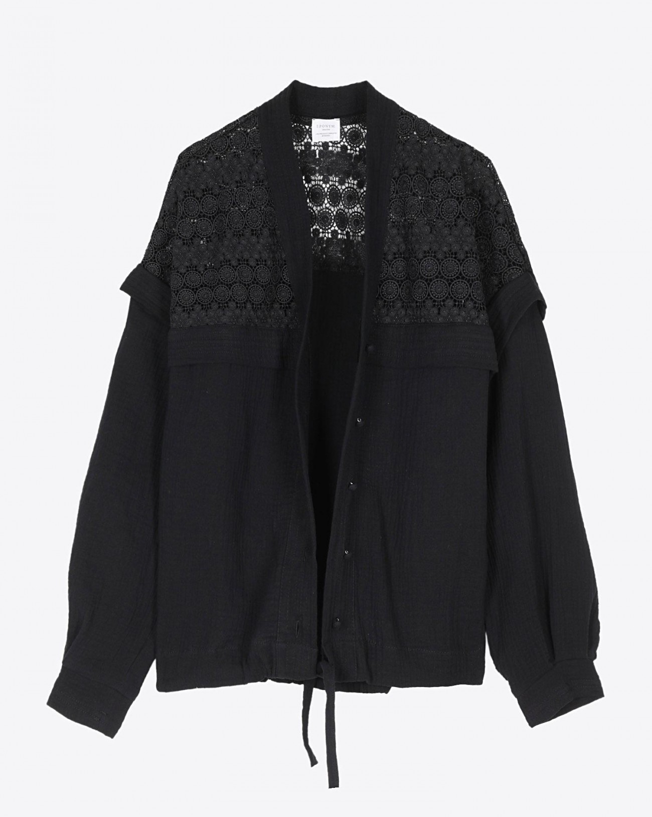 Image du produit Eponym Creation Blouse Louna - Black    - 3