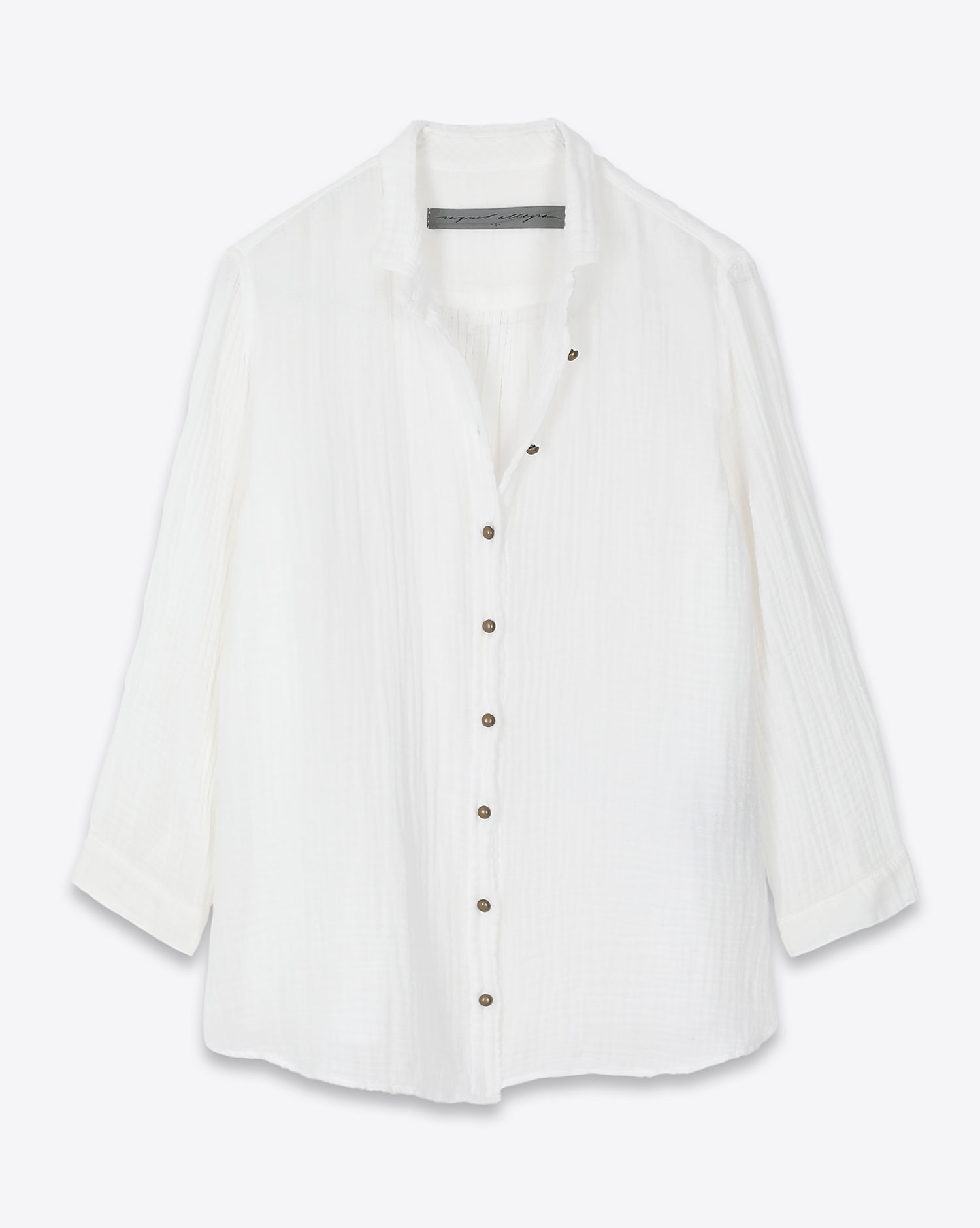 Image du produit Raquel Allegra Essential Blouse - Washed White