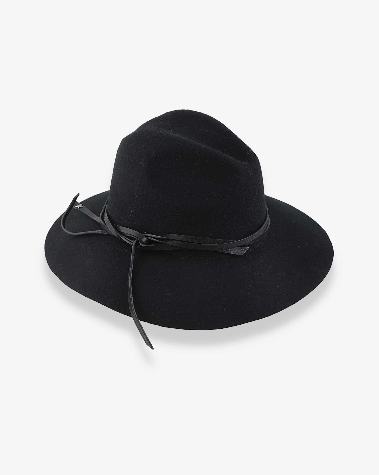 Chapeau Fedora Golden Goose noir