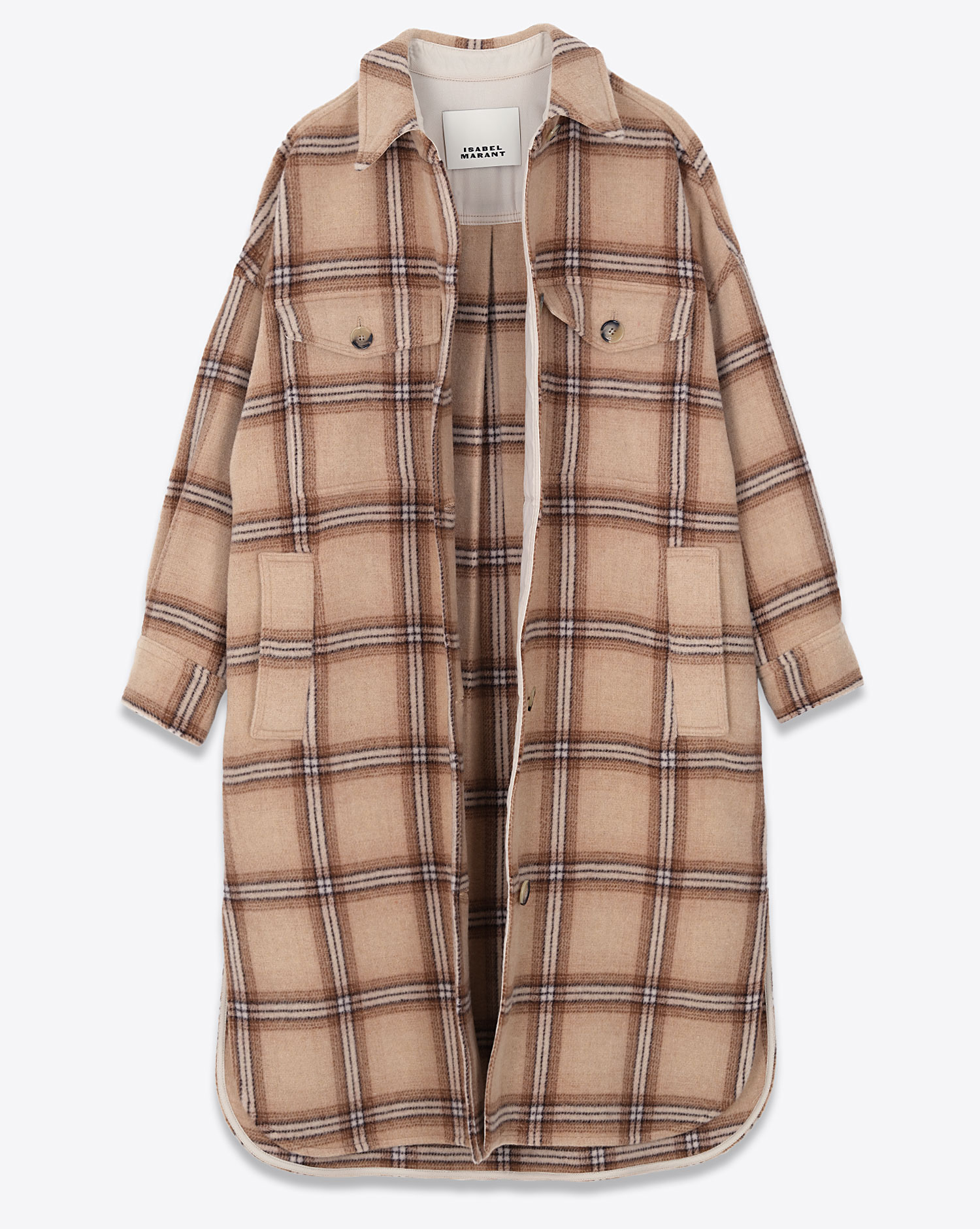 Isabel Marant Etoile Manteau Fontizia Camel