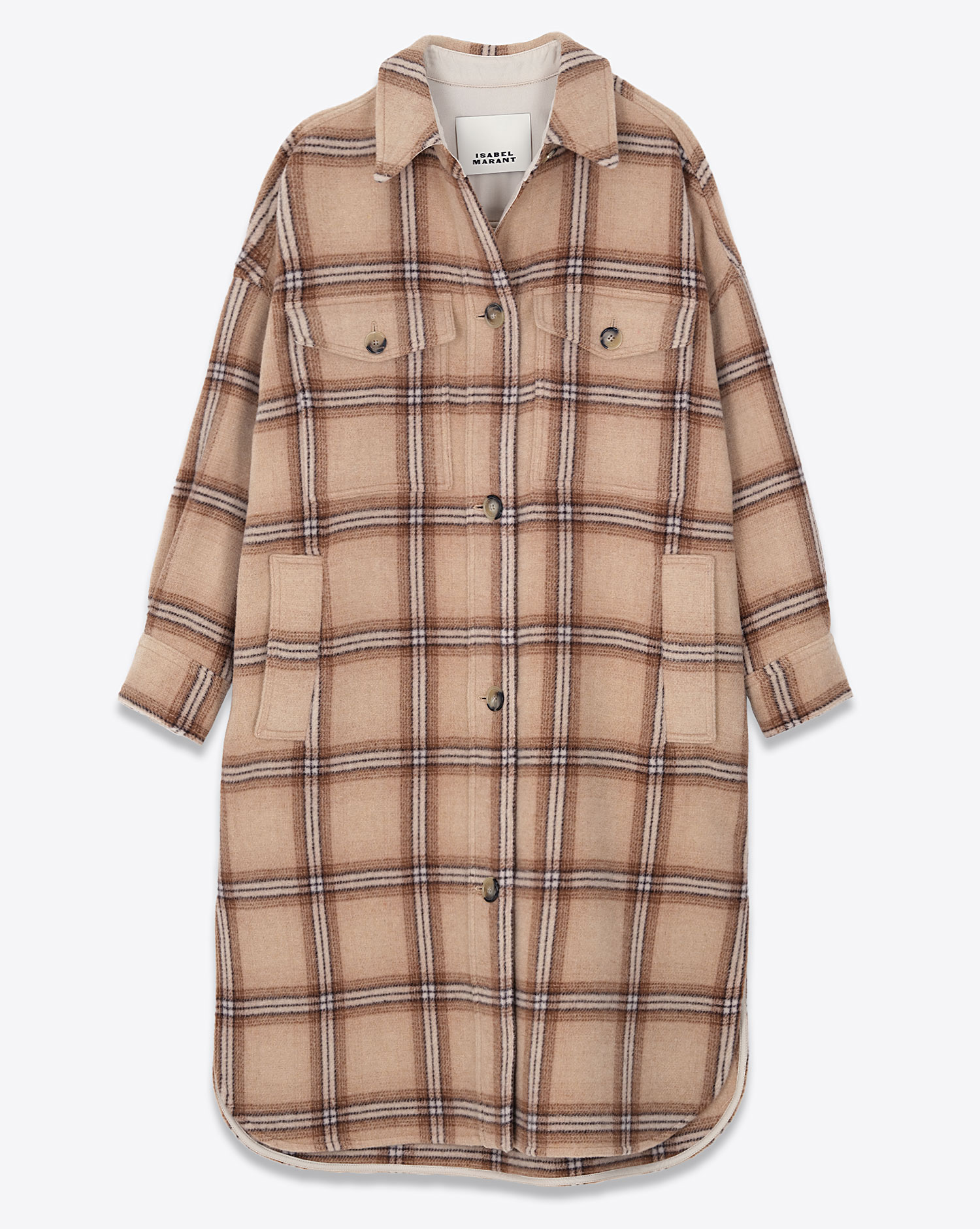 Isabel Marant Etoile Manteau Fontizia Camel