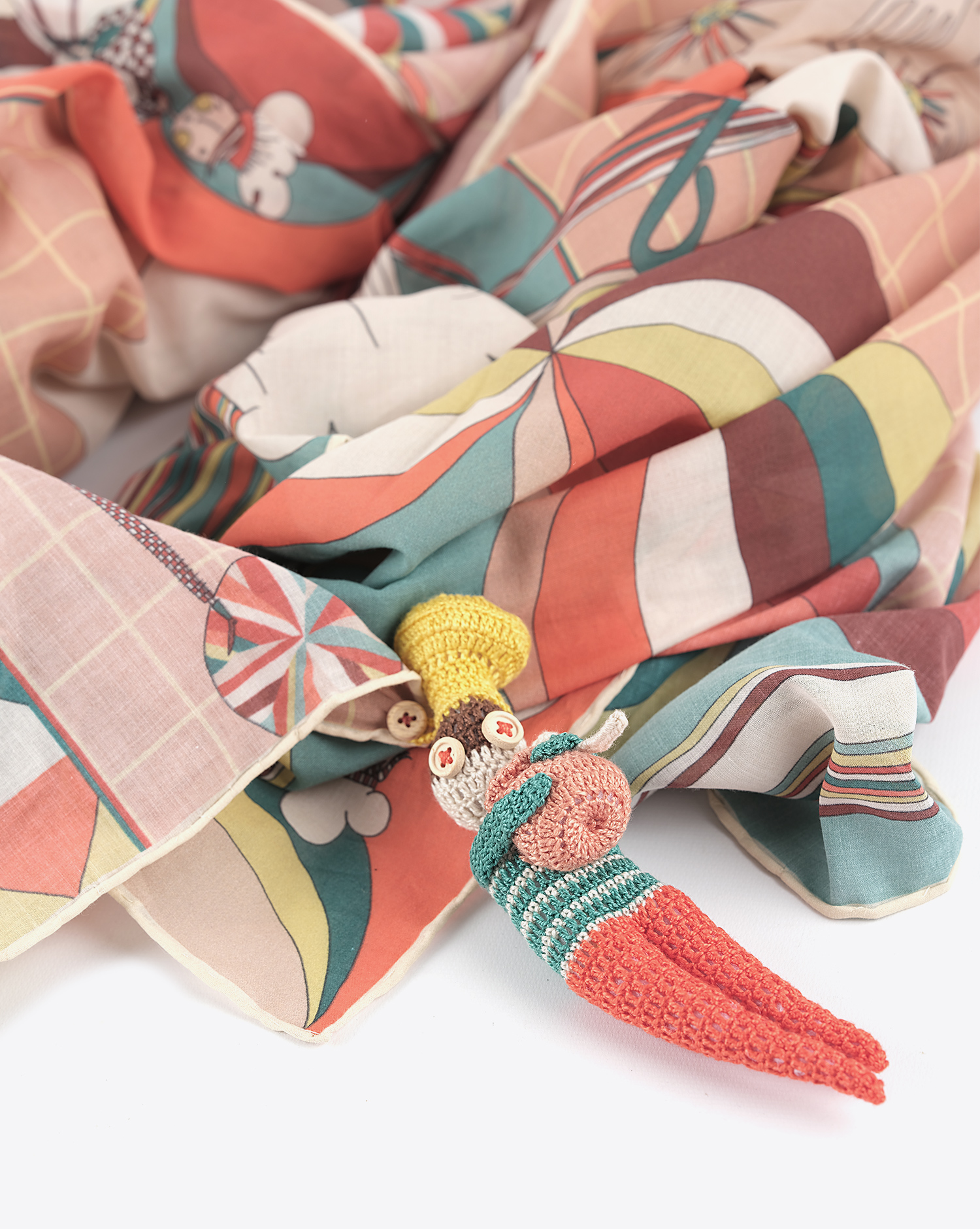 Rumi Su Foulard Scialle Coton Yes Chef 796