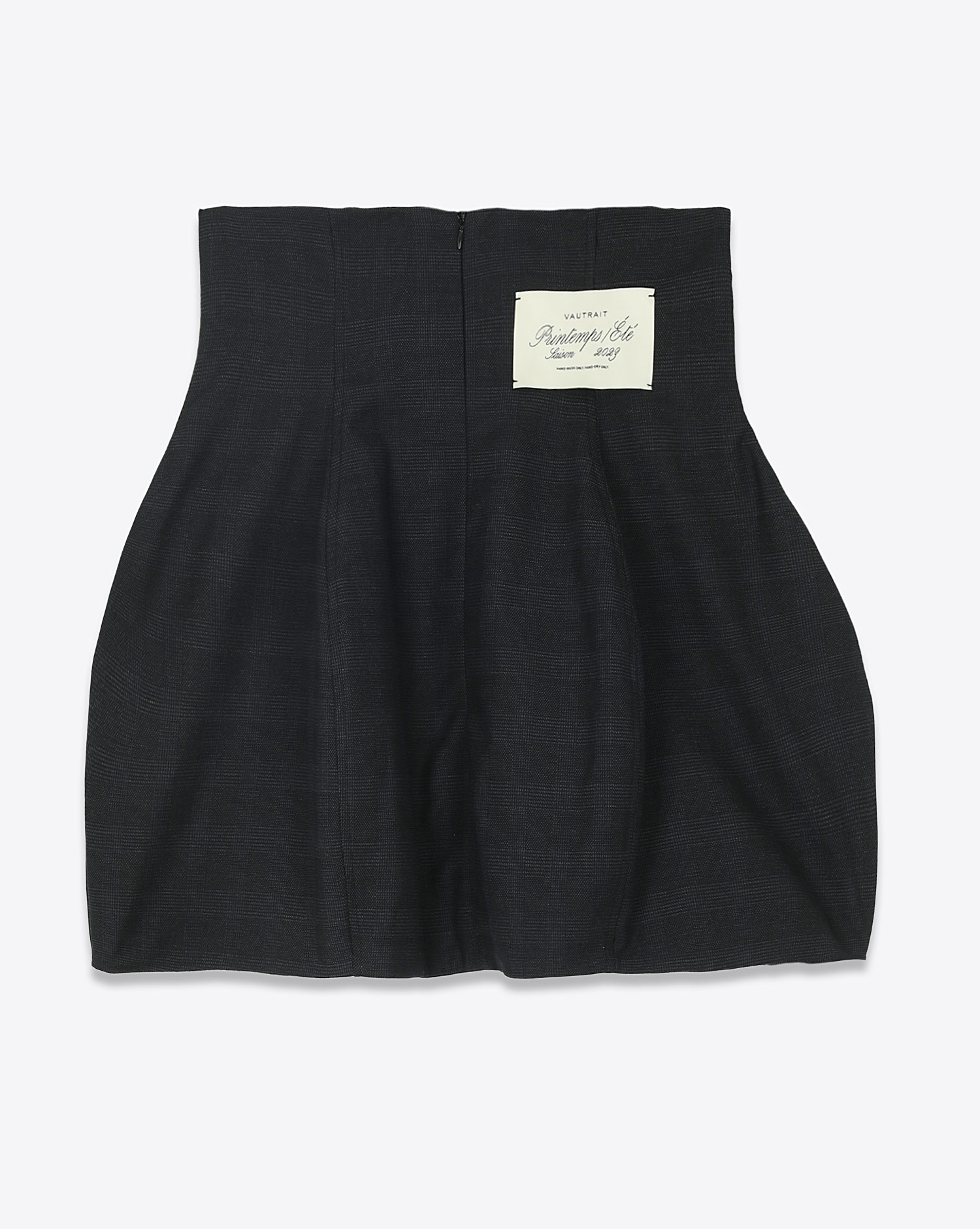 Top bustier noir Vautrait