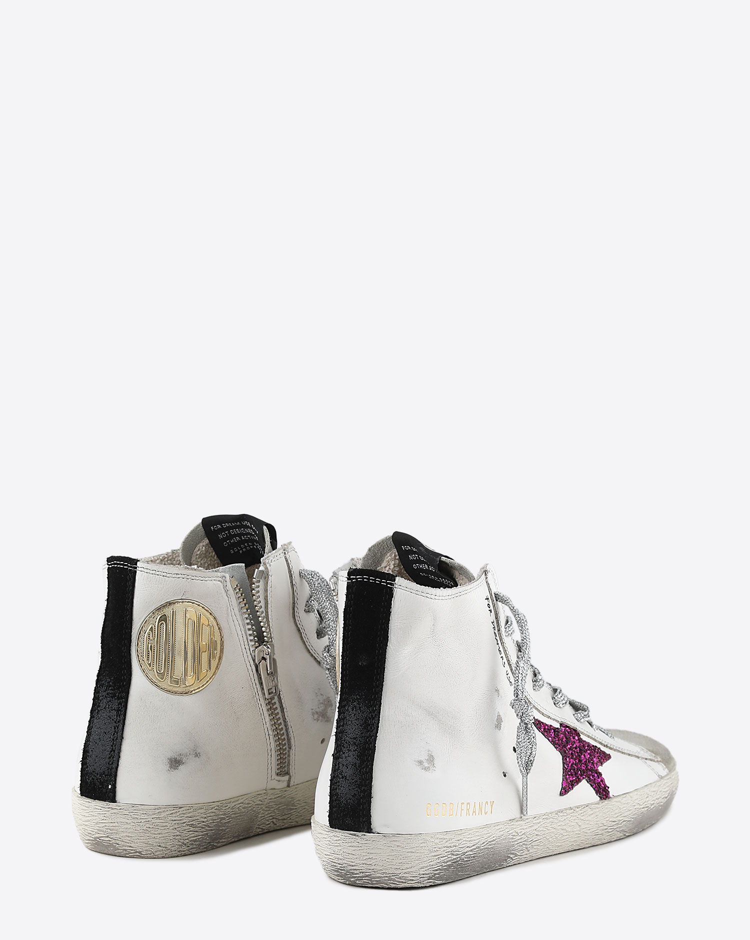 Golden Goose Femme Sneakers Francy – White Ice Fushia