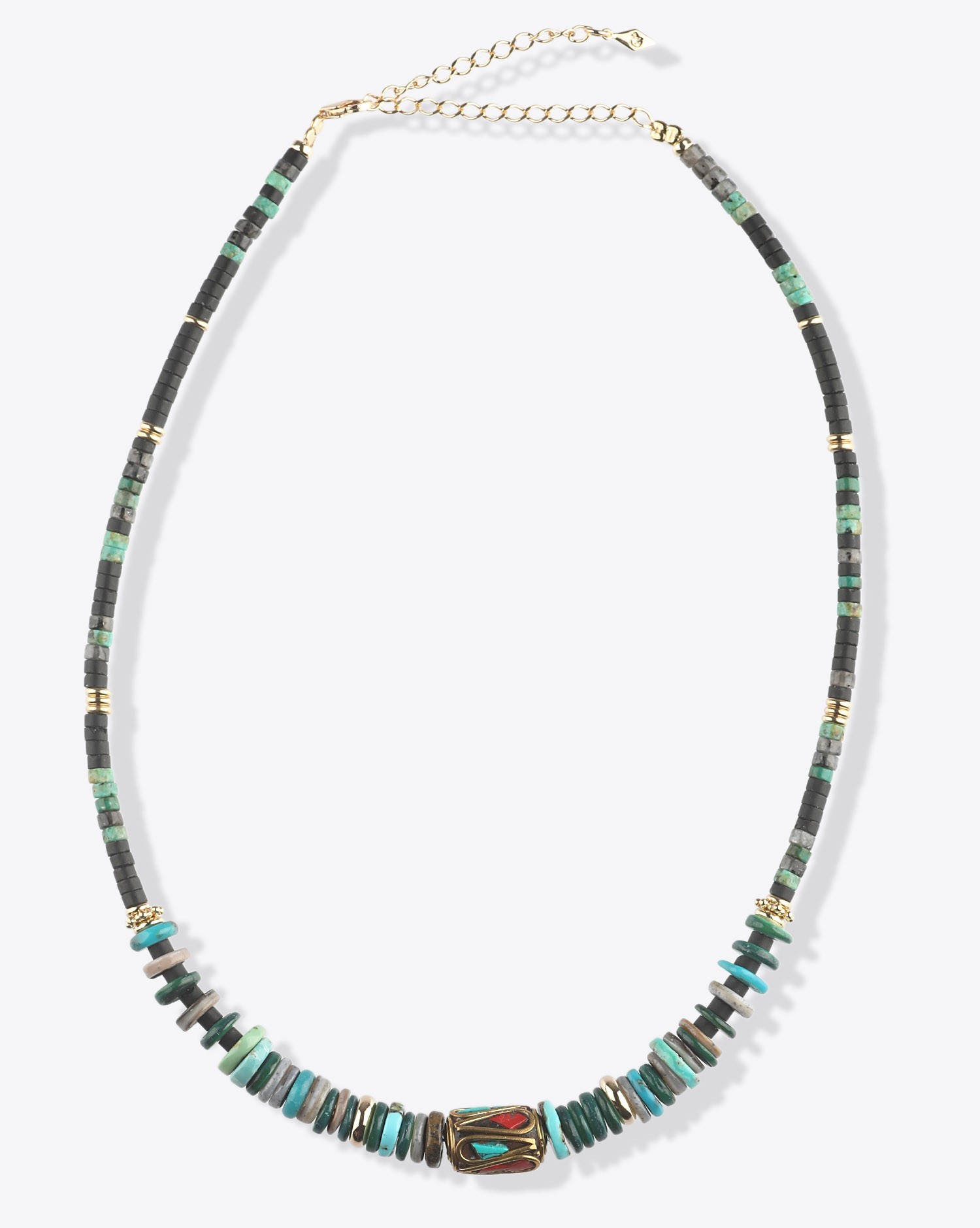 Image du produit Gachon Pothier Collier Baroque - Turquoise   - 2