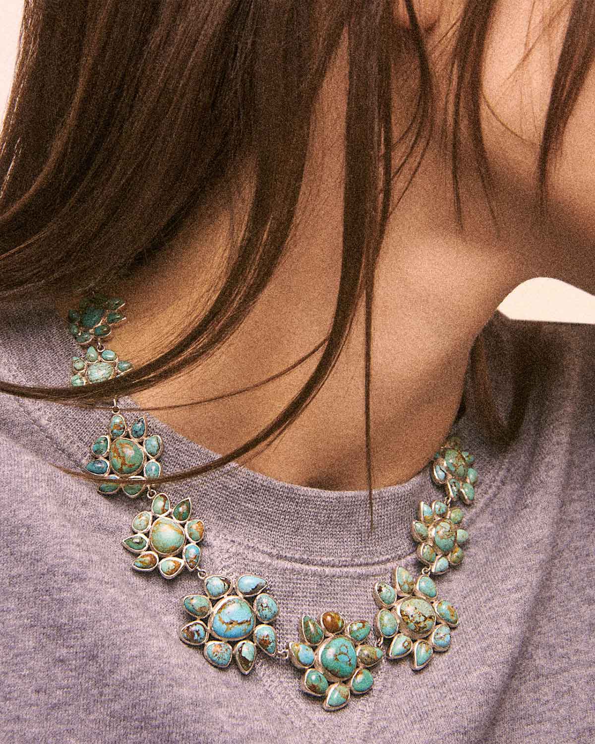 Pascale Monvoisin Collier Gloria n°2 Turquoises  