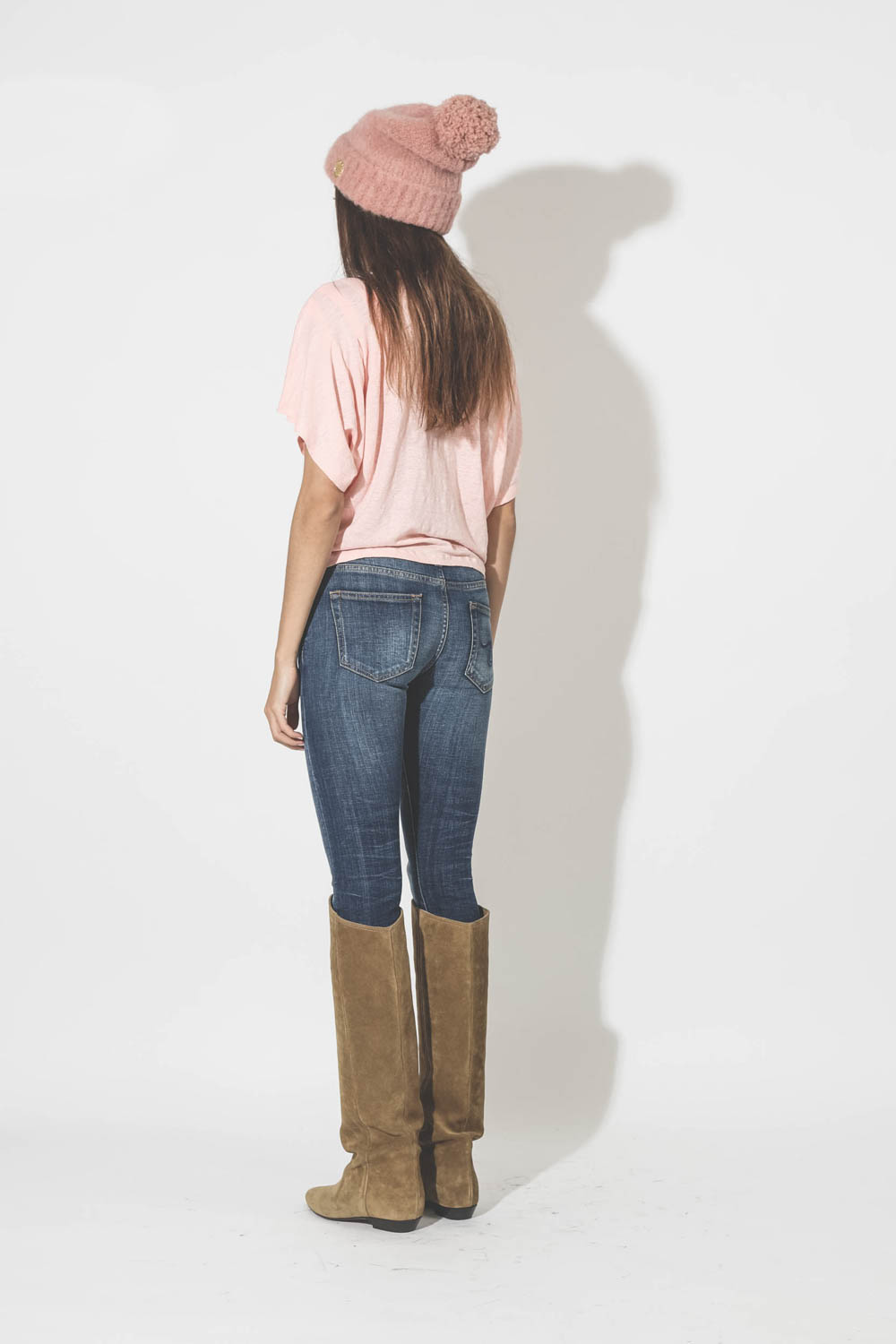 Golden Goose Bonnet Didi Rose 