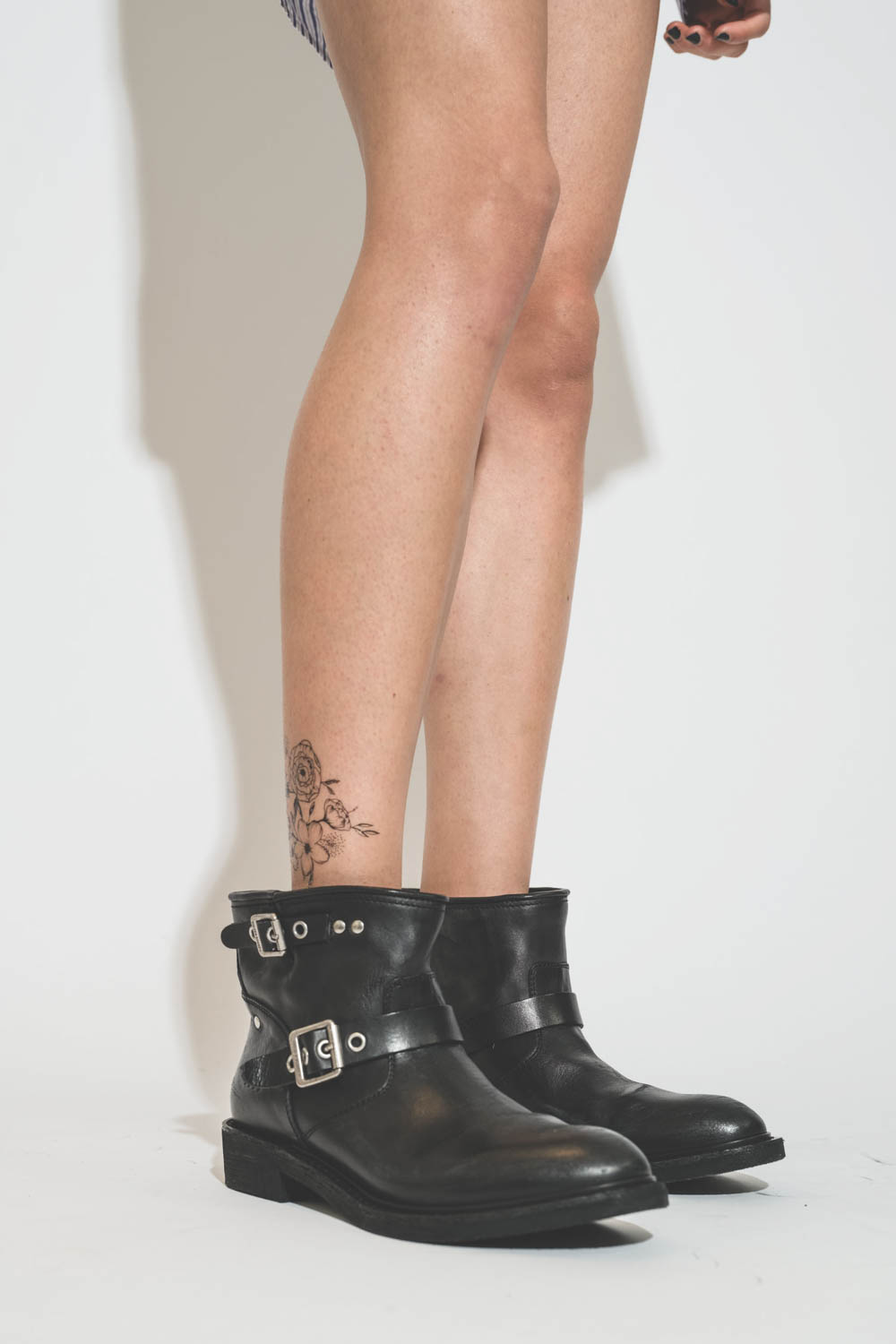 Image du produit Golden Goose Femme Boots Biker Low Leather – Black 90100 - 5
