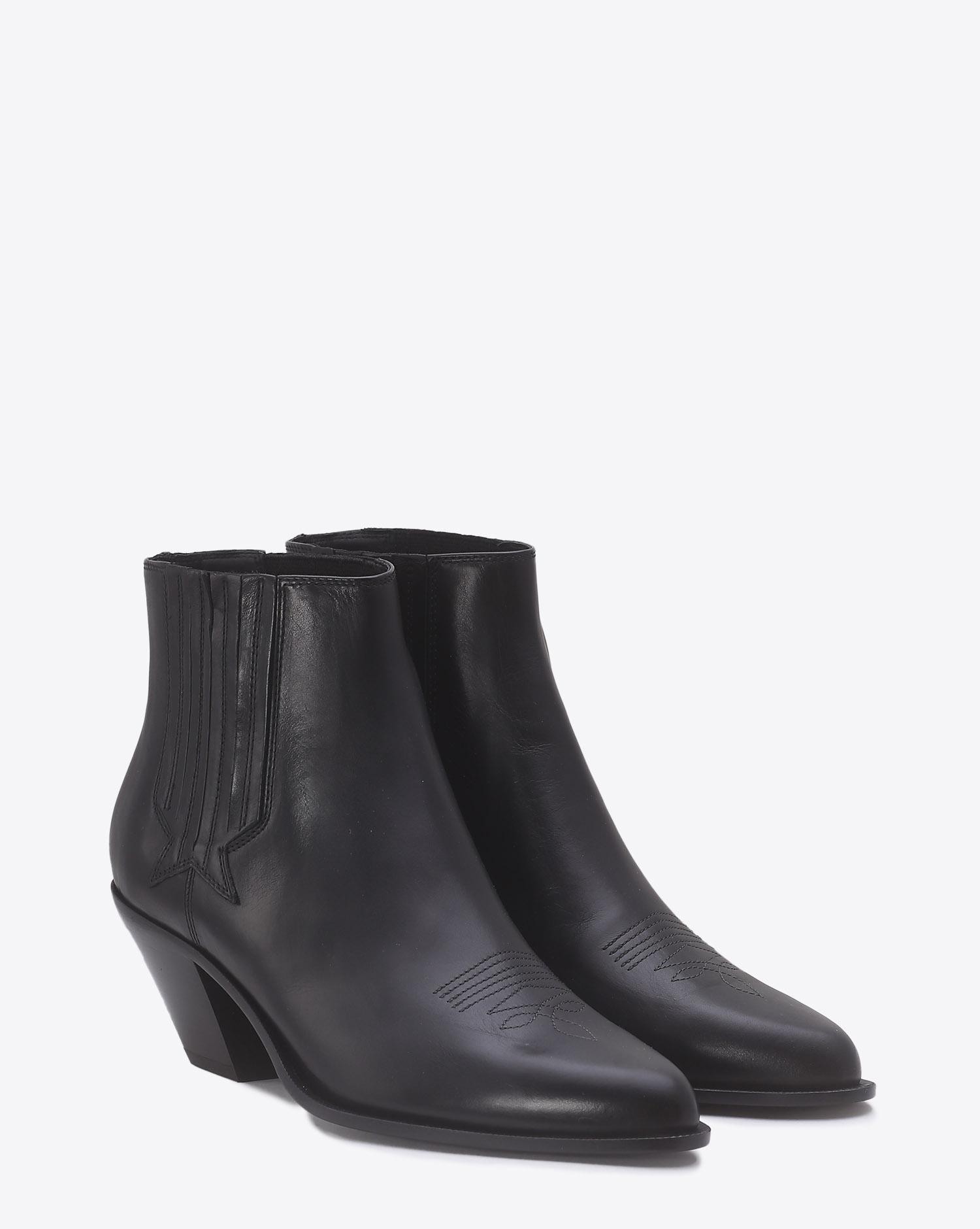Golden Goose Woman Chaussures Collection Boots Sunset - Black Leather  
