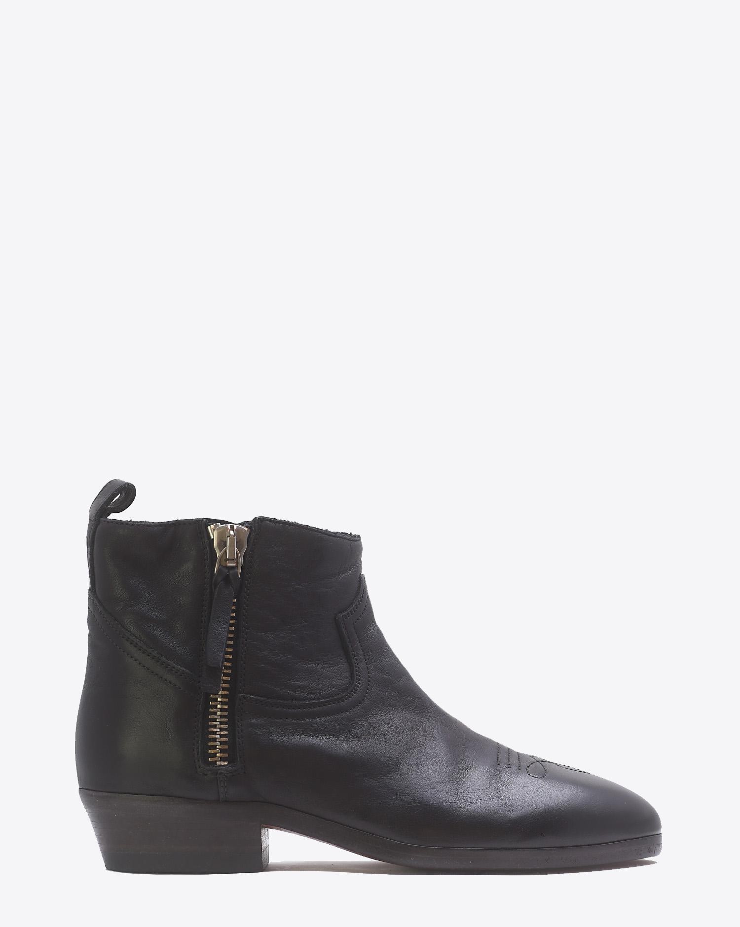 Golden Goose Woman Chaussures Pré-Collection Boots Viand - Black Leather  