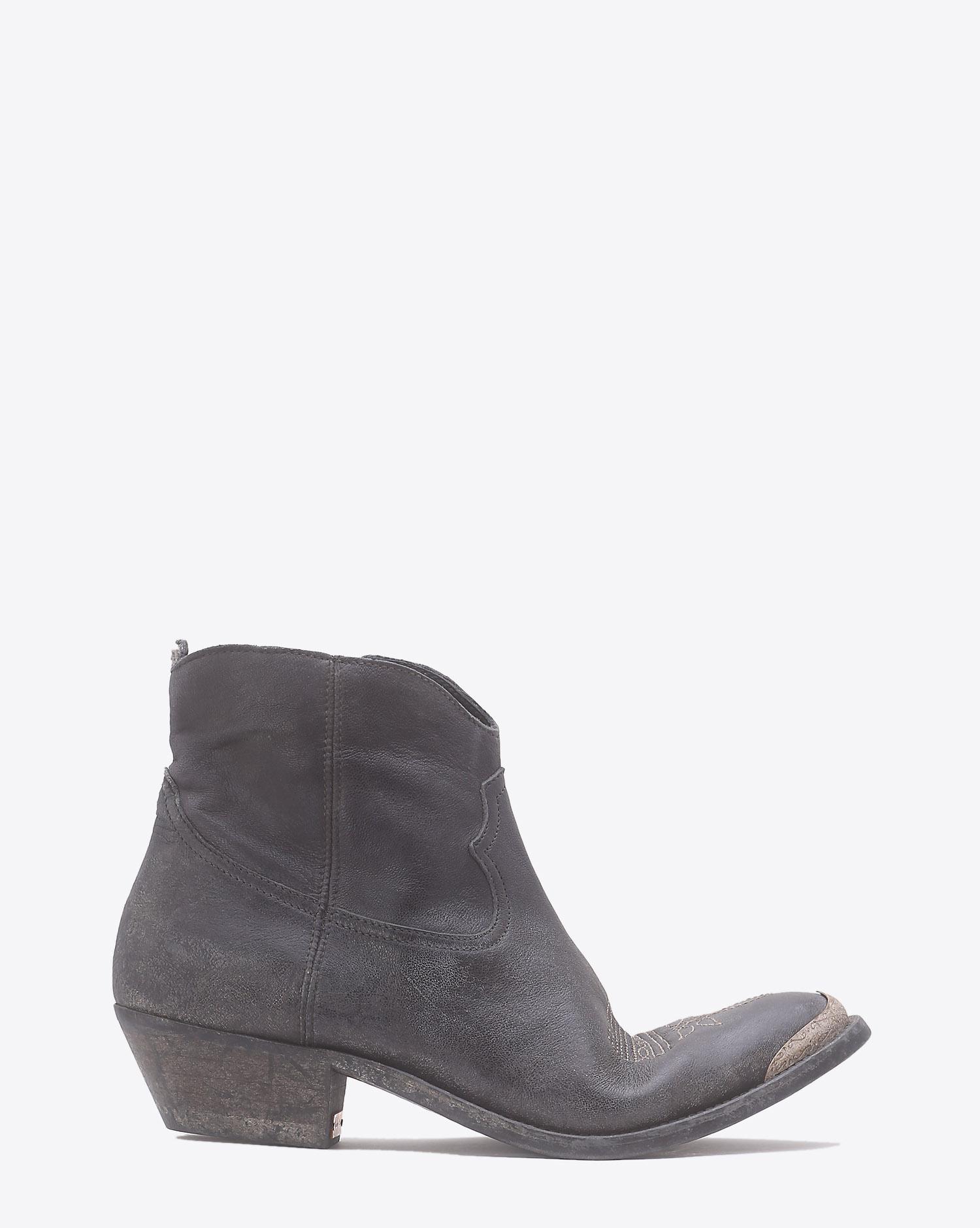 Golden Goose Woman Chaussures Pré-Collection Boots Young - Mid Grey  