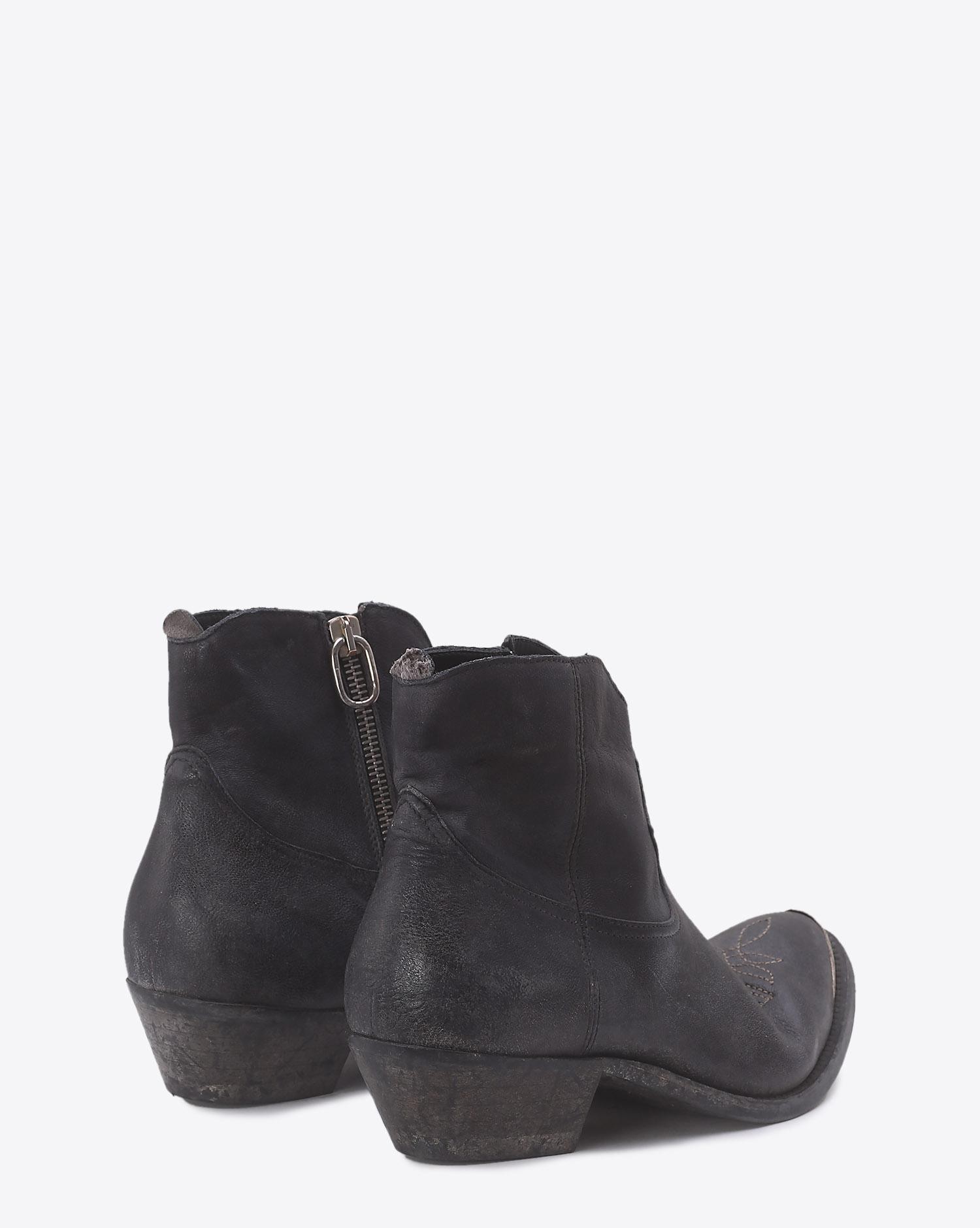 Golden Goose Woman Chaussures Pré-Collection Boots Young - Mid Grey  