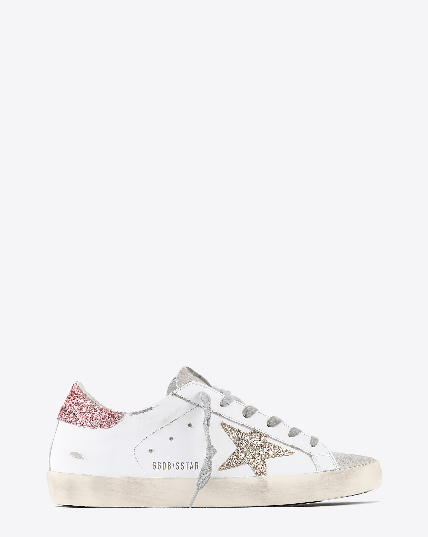 Image du produit Golden Goose Woman Collection Sneakers Super-Star - Gold Salmon Pink 80780