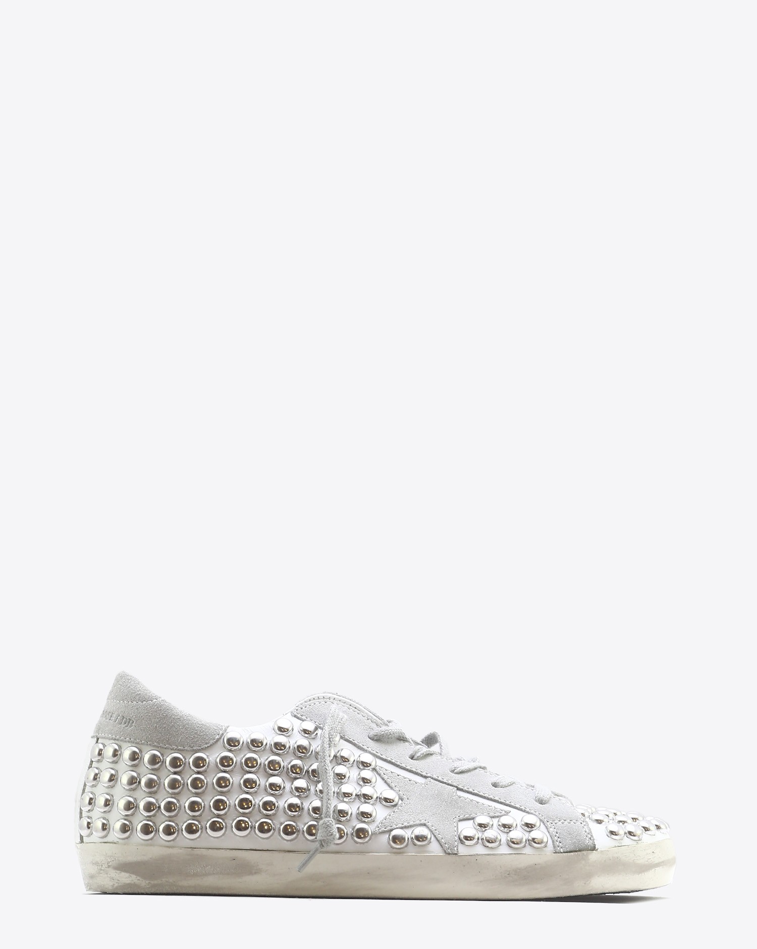 Golden Goose Woman Permanent Sneakers Superstar - Old White Studs 
