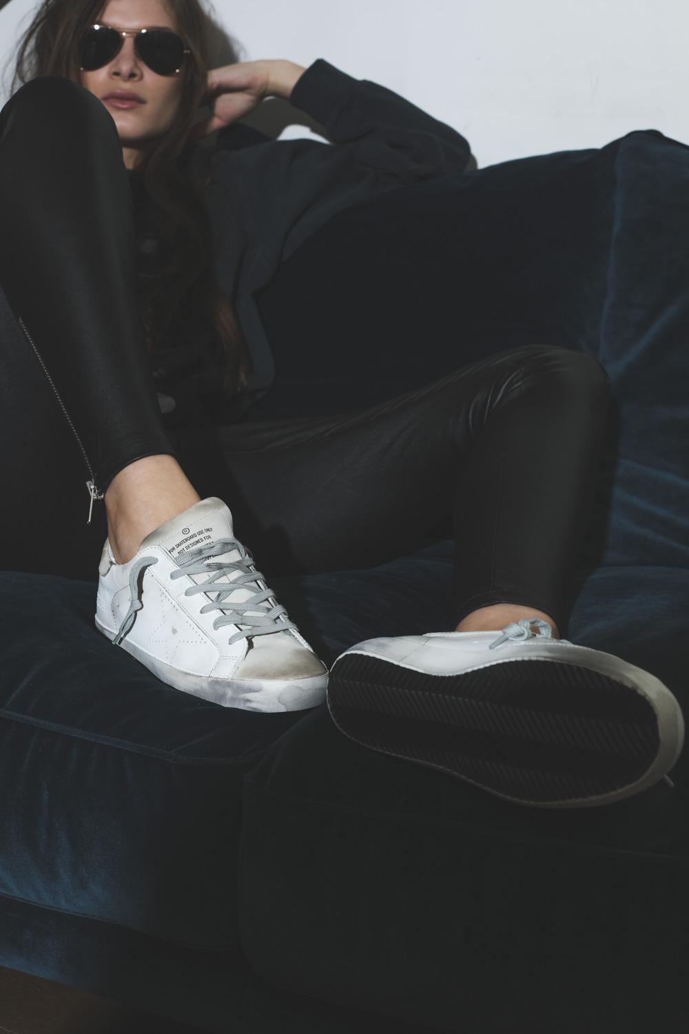 Golden Goose Woman Permanent Sneakers Superstar - White Skate   