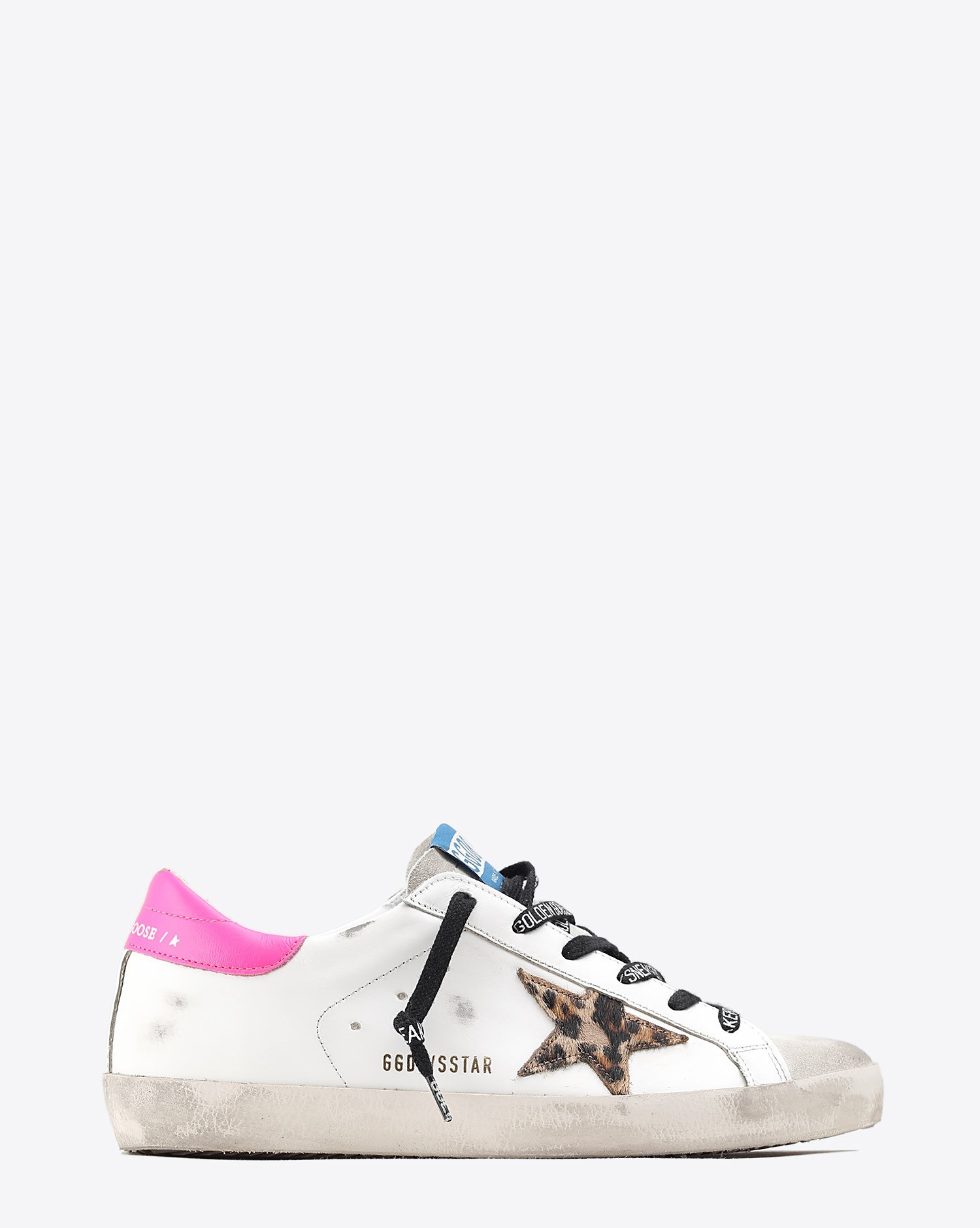 Image du produit Golden Goose Woman Pré-Collection Sneakers Super-Star - Brown Leo Fuchsia Fluo 80164