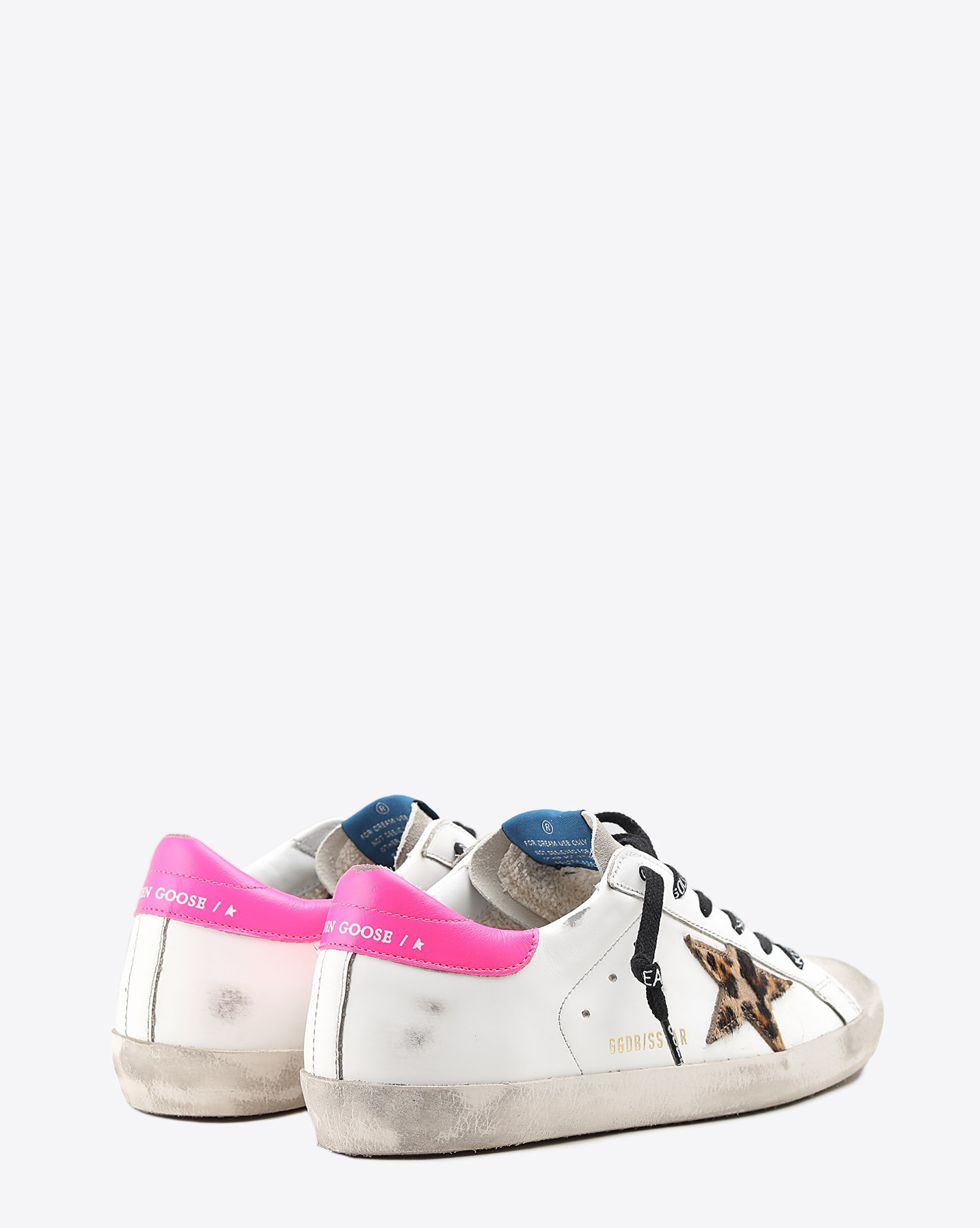 Image du produit Golden Goose Woman Pré-Collection Sneakers Super-Star - Brown Leo Fuchsia Fluo 80164 - 3