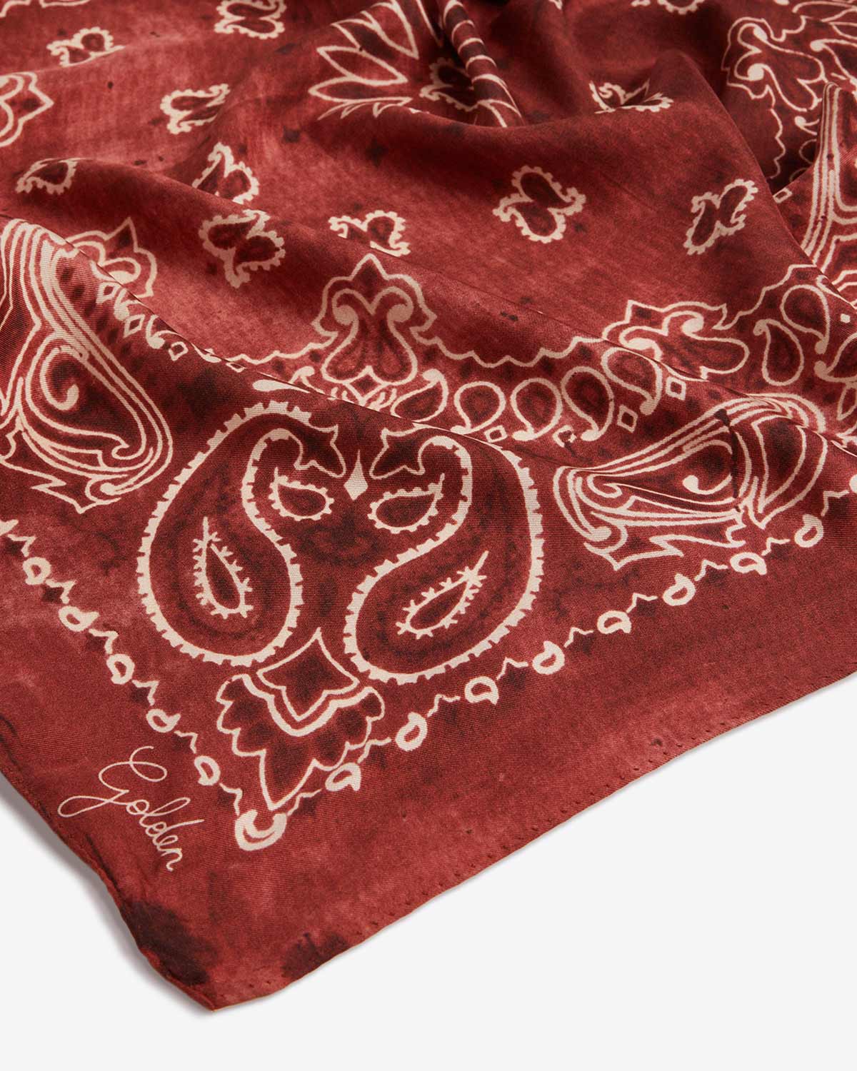 Foulard Paisley Golden Goose 

