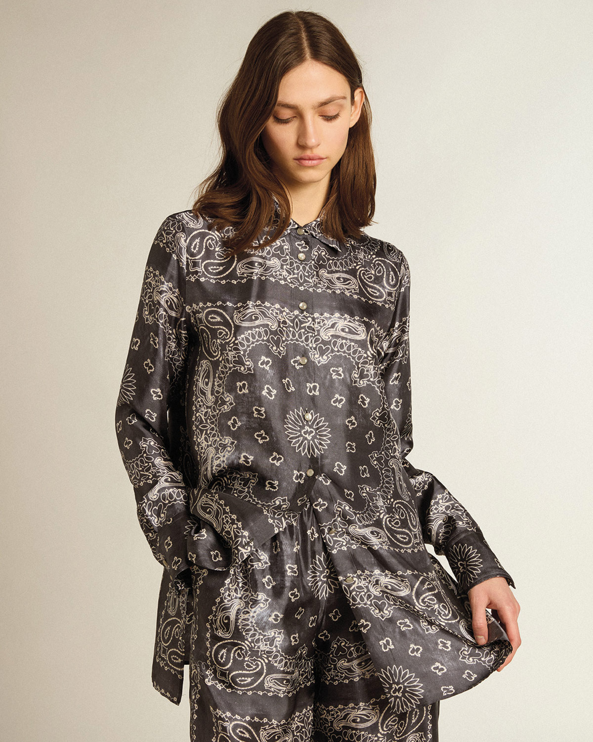 Golden sales goose paisley