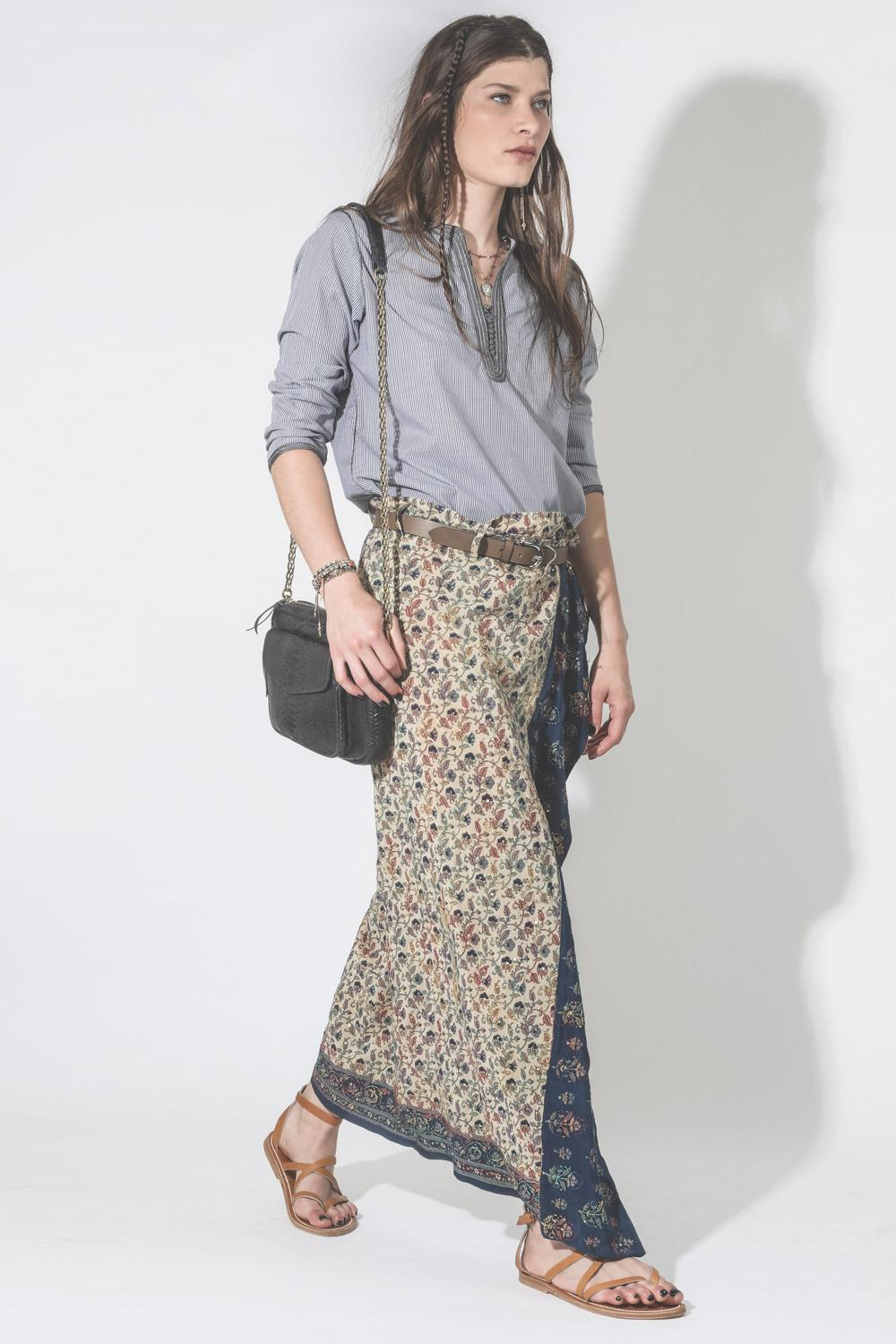 Image du produit Hand.So.On Chemise ARTHUR - Coton Coutil Bleu   - 2