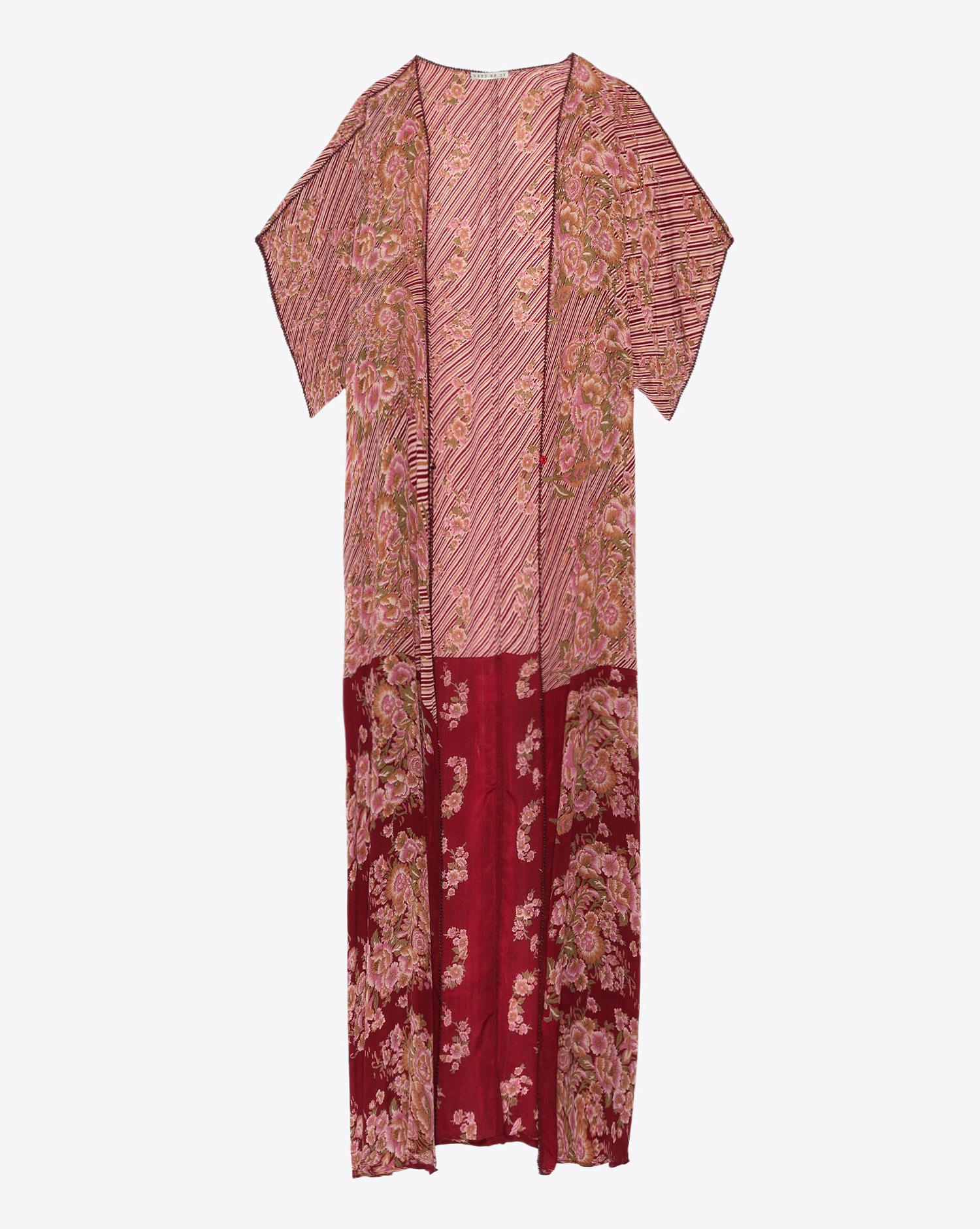Hand.So.On Kimono Long 628 - Nuance Fushia  