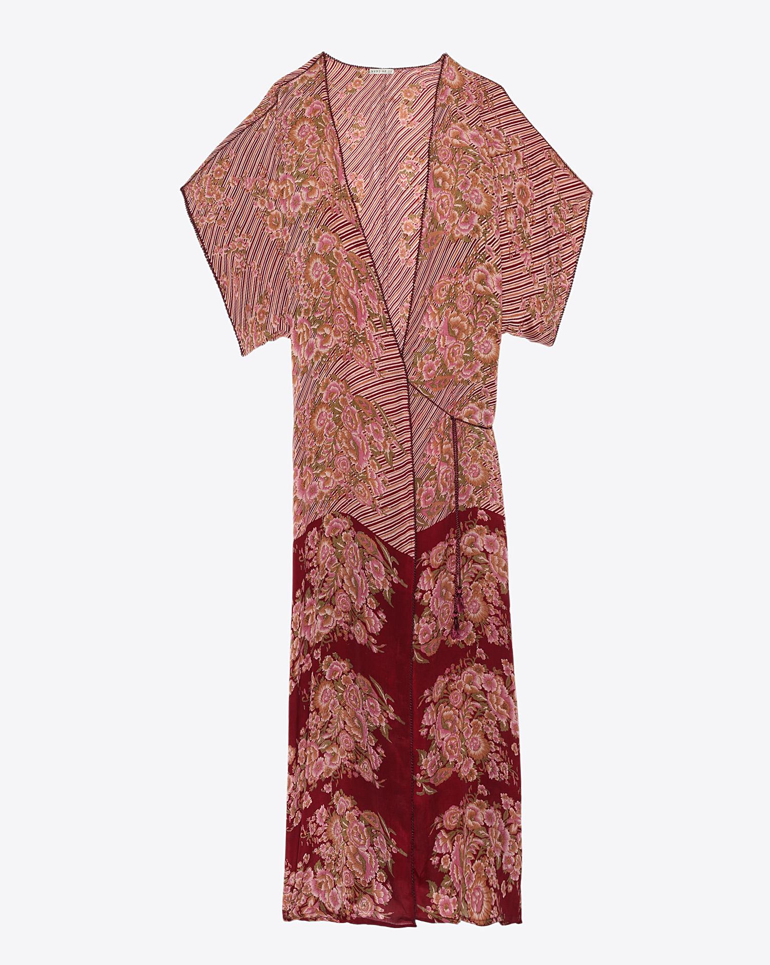 Hand.So.On Kimono Long 628 - Nuance Fushia  