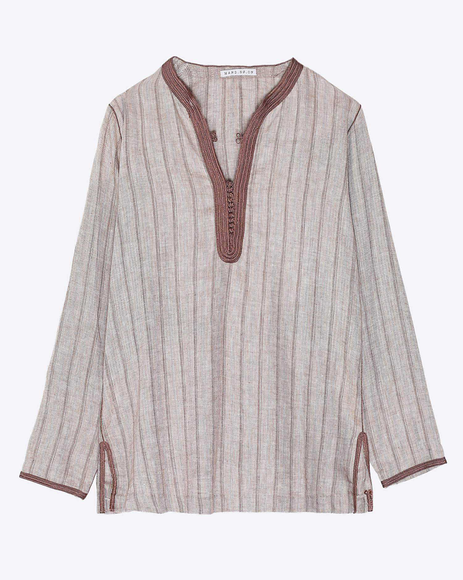 Hand.So.On Top Arthur Coton X - Beige  Marron   