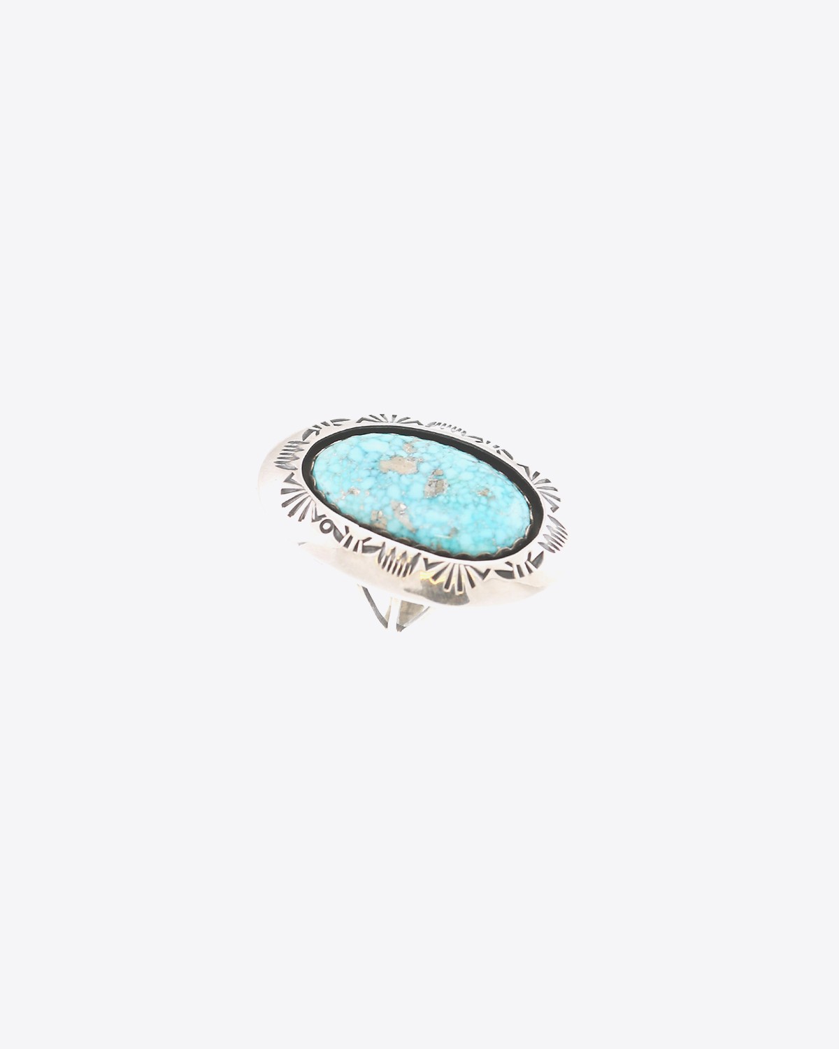 Harpo Bague Turquoise n°8 Argent BATN8-1